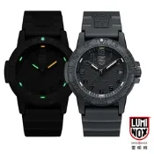LUMINOX 雷明時 SEA TURTLE 0320海龜系列腕錶-黑x黑時標/44mm