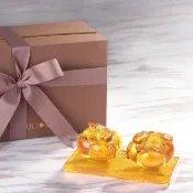 【琉璃工房】連連好事 入厝禮/轉任/感謝(送禮/琉璃/禮物/水晶/藝術品/禮贈/企業)