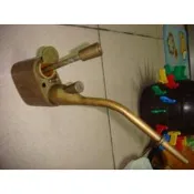 水煙斗２５＊８＊４公分 　銅器　　　　　３００g 