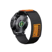 (店+)【ibits】XJ-20h Garmin Fenix7 6X 魔術貼尼龍錶帶 透氣運動腕帶 26mm(錶帶)