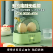 極致甄選 【台灣公司 超低價】智能煮蛋器小型多功能蒸蛋器宿舍家用溫泉蛋煮雞蛋機一人迷你神器
