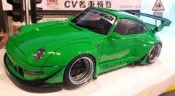 【CV 名車博覽】1/18 AUTOART 993 RWB 綠色