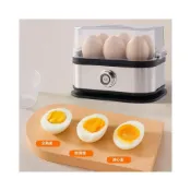 (店+)Vimi維米 煮蛋器 蒸蛋器110v 不銹鋼家用多功能早餐機 溫泉糖心蛋 水煮蛋