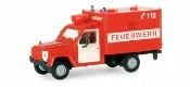 協貿國際日用品生活11館 herpa 1/87 742542 Mercedes-Benz Feuerwehr 塑料成品模型