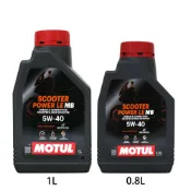 易生活ELiving MOTUL SCOOTER POWER 4T 5W40 全合成機油 MA LE MB 1L/ 0.8LL
