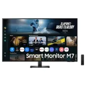 (店+)【Samsung 三星】M7 S43FM702UC 智慧聯網螢幕 43型 4K/VA/AI 影像最佳化/智慧電視