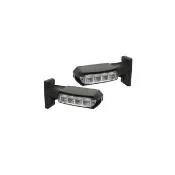 【KOSO】BWS R 125後方向燈組 序列式(YAMAHA 山葉 BWS R、水冷 BWS/LED 方向指示燈 車燈 / 燻黑殼 黃/紅光)
