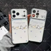 簡約小羊皮 卡通防摔手機殼 適用VIVO Y36 Y27 Y78 Y76 5G Y17S Y16 Y55 Y21 Y20