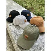 【毒】Carhartt canvas Cap 刺繡LOGO 復古仿舊款 (3色)【APP下單10%回饋】
