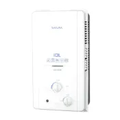 【SAKURA 櫻花牌】抗風型屋外傳統熱水器 GH-1035 ABS透天用 10L天然瓦斯 能源2級OFC水箱 私可議價