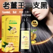【輕鬆蓋白髮🔥】瑪奇諾老薑王一隻黑 植物 染髮劑 遮白髮 染髮膏 洗頭=染髮 溫和不刺激 一洗就上色 自己在家染髮護髮染