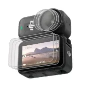 【deerekin】DJI Osmo Nano 螢幕鋼化貼 保護貼+鏡頭水凝膜(3組入/共有6片)