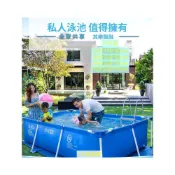 (店+)【安安家具】INTEX 蓄水池 支架遊泳池 成人家用戶外泳池 兒童水上樂園水池 釣魚養魚池 夏日遊泳池 大型遊泳池
