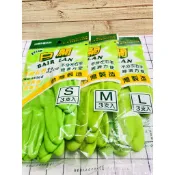 『手套』白蘭雙面花紋手套 雙面長形32cm不分左右手 3入裝 台灣製造 S/M/L