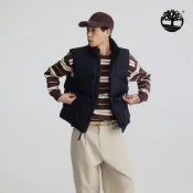 Timberland 男款黑色羽絨保暖背心|A44C3001