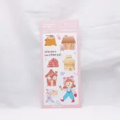 三隻小豬 / 童話白日夢系列手帳貼紙 / No.41