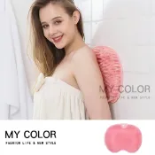 Mycolor 懶人洗澡墊 洗澡刷 沐浴刷 矽膠刷 刷背 按摩刷 清潔刷 搓澡神器 洗腳神器 矽膠按摩墊 搓背神器 洗腳墊 按摩防滑墊 刷背不求人 浴室搓腳墊 SPA 懶人搓澡墊 ♚MY COLOR♚【M015】