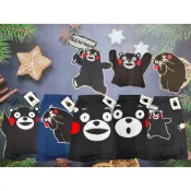 正版授權  Kumamon 熊本熊 成人平口褲  四角褲 居家褲 男女適穿