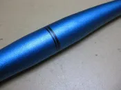 ☆夢想揚揚☆外銷版鋁合金小直把手 (藍色) 31.8mm/660mm登山車 美利達 捷安特小折