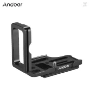 ANDOER Toyutw)安多爾l型快拆板相機支架鋁合金適用於d800/d800e/d810