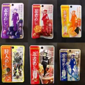 UHA味覺糖 飽足感滿點 忍者軟糖 巨峰葡萄 南高梅 可樂 狩人能量【新鮮貨-特販屋】