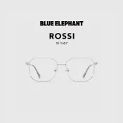 【BLUE ELEPHANT】ROSSI silver MAIN一般款式 抗藍光眼鏡 鏡框 附盒 官方旗艦店