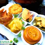 EMMA 易買健康堅果零嘴坊 台灣綜合水果乾 300g*5包 木瓜乾 哈密瓜乾 鳳梨乾 紅心芭樂乾等至少5種 易買健康