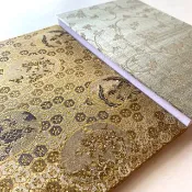 Pinkoi 代購 - 『金銀花鳥龜甲～唐草』 正絹織物御朱印帳 B6 大尺寸 絹 Silk 正絹布料 龜甲 鳳凰 牡丹 花 御朱印帳 桐生織物