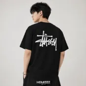 (店+)【STUSSY】【Homieee】Stussy Basic Logo Tee 短袖 經典 基本款 LOGO 黑白色 