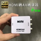 破盤價💢高清HDMI轉AV音頻線轉換線轉接器接頭 switch WII 紅白機 PS2 切換器機上盒電視盒轉老舊電視插頭