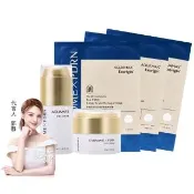 【AQUAMAX 奧科美氏】泌蘭 PDRN修護保養組｜舒敏精華(新生小蘭瓶PRO)＋逆時超級霜、女大推薦、植泌體