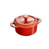 【STAUB】圓形烤盅陶缽10cm-古銅色/0.2L(德國雙人牌集團官方直營)