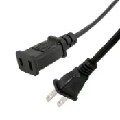 易控王 1.5~20米投影機 電腦 3C電源延長線 電源線 二孔 SPT-2-18AWG*2C (70-030-0X)