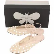 Max Mara Weekend Sonni 珠飾網眼透膚材質穆勒鞋(粉色)