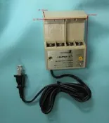 [AC110V / 240V 兩用電壓]日本製造 3號鎳鎘電池專用充電器 可充4顆 (庫存特價160元)