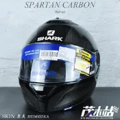❖茂木站 MTG❖ 法國 SHARK SPARTAN CARBON 全罩 安全帽 碳纖維 眼鏡溝。SKIN 黑灰