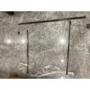 中華得利卡-前座椅後方橫桿➕左右固定座➕中門窗直桿x2(驗車用）正廠新品.共5件.