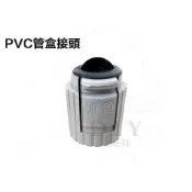 (店+)DIY合作社   PVC盒接 快速接頭  PVC管 配電導管 4分、6分、1英寸 (整包賣)  盒接 管接 轉接