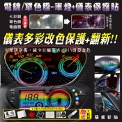 【惡鯊】GP/GP2/X-GOING-city-125儀表保護貼膜-大燈-前後方向燈-尾燈 七彩-單色-電鍍KYMCO