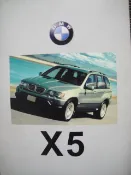 實體書 BMW繁體中文版X5 E53車主使用手冊 1999-2006年適用