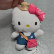 hello kitty 機場限定 絨毛娃娃吊飾