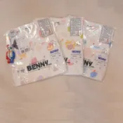 【嬰之房購物網】BENNY蘑菇象前開蝴蝶裝袖反摺【藍/粉/黃】