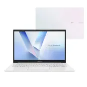 (店+)【ASUS 華碩】VivoBook 14吋(Core 5 120U/8G D5/512G/W11/X1404VA/白)輕薄文書筆電