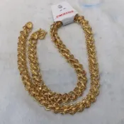 【嘉福珠寶精品】黃金霸業・沙金項鍊｜2兩重量級｜約2尺｜霸氣粗版男款金鍊