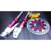 誠一機研 前叉 FRANDO 對四 加大浮動碟盤 雷霆 150 RACING 新G6 V2 125 金牌 GP 超5