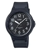 【時間光廊】CASIO 卡西歐 黑 超薄 超值低價 指針錶 學生錶 上班族 全新原廠公司貨 MW-240-1BVDF