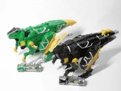 日版 DX 獸電戰隊 迅爪 副槍  獸電龍 2隻合售(副槍龍缺下巴)
