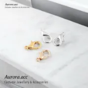 Aurora.acc｜龍蝦扣 尾扣 項鍊扣 手鏈扣 ｜奧蘿菈飾品｜DIY配件 連接環｜送 耳堵 後耳束 小紅書 ins