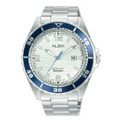 大高雄鐘錶城 ALBA VJ32-X339S(AG8N53X1)白汐風潮戶外風格男錶 44mm｜樂天領券現折★全館特惠中★指定刷卡回饋10%