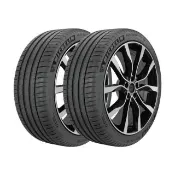 【Michelin 米其林】PILOT SPORT 4 SUV 107V VOL 運動休旅輪胎_二入組_235/60/18(車麗屋)
